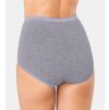 Dámské kalhotky sloggi Basic+ Maxi 3P šedé - SLOGGI (Barva šedá, Velikost 46)