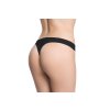 Tanga String černá - Julimex (Barva černá, Velikost XL)