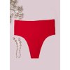 Dámské kalhotky Simple String Maxi  červené - Julimex (Velikost S)