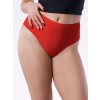 Dámské kalhotky Simple String Maxi  červené - Julimex (Velikost S)