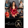 Sexy kombinéza K9608 Satin Look  - Koucla (Barva černá, Velikost uni)