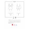 Korzet 810-COR black corset - Obsessive (Barva černá, Velikost S/M)