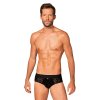 Pánské slipy otevřené Azmeron jockstrap - Obsessive (Barva černá, Velikost S/M)