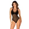 Koketní body Medilla teddy - Obsessive (Barva černá, Velikost M/L)