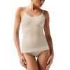 Dámská košilka s ramínky bezešvá Canotta SS Controlbody Basic - Intimidea (Barva tělová, Velikost S/M)