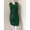 Dámské sexy šaty K20679 tmavě zelené - Koucla (Velikost uni)