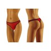Dámské tanga Carimbo Červená - Wolbar (Barva červená, Velikost M)