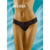 Dámské kalhotky / brazilky Karioka černá - Wolbar (Barva černá, Velikost M)