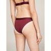 Dámské kalhotky BIKINI  UW0UW04813 VLP vínové - Tommy Hilfiger (Velikost L)