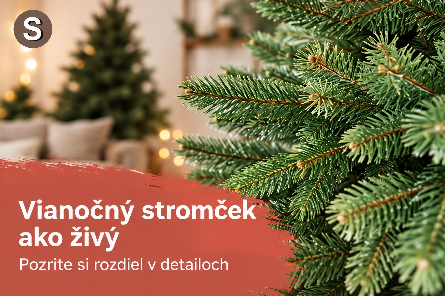 Umelý vianočný stromček ako živý: ako vybrať prirodzený vzhľad