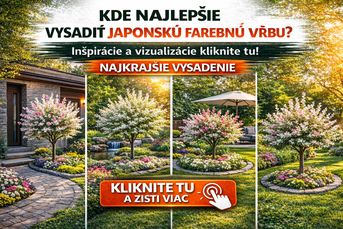 Japonska vrba kde najlepšie vysadit