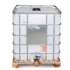 IBC Container Holz Palette 1000 Liter Oeffnung NW150 Auslauf NW50 1
