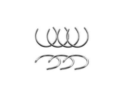 Ocelová podkova komponent 1,6mm