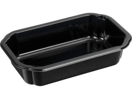 TRAY SMALL CPET BK 1-COMP 160X103X35