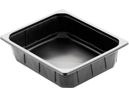 TRAY 1COMP 1/2 GN PP BK 325X265X60