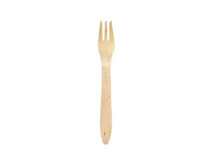 FORKS DINNER WAXED WOOD 19CM