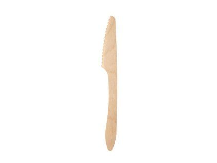 KNIVES DINNER WAXED WOOD 19CM