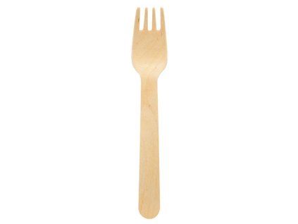 DISP.BOX FORK PETIT WAXED WOOD 16CM