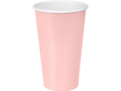 CUPS PAPER/PLA 50CL PINK