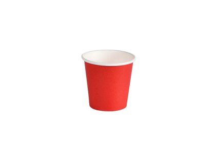 CUPS PAPER/PLA  6CL RED