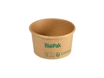 BOWL RONDA SHORT CRD/PLA BROWN 240ML