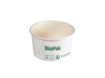 BOWL RONDA SHORT CRD/PLA WHITE 240ML