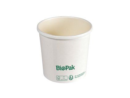 BOWL RONDA SHORT CRD/PLA WHITE 360ML