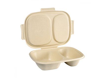 BOX SHIELD BAGASSE BROWN 600/300ML