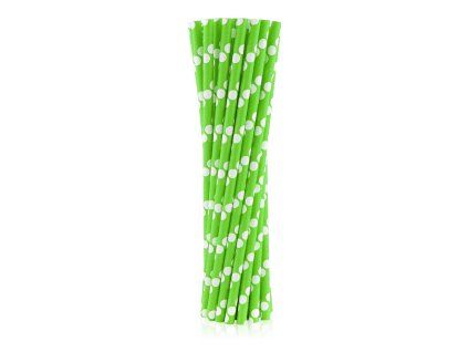 STRAWS PAPER 6MM RED/GREEN/BLACK