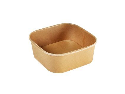 BOX BRICK LARGE CRD/PLA BROWN 1200ML