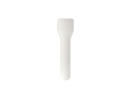 SPOONS ICE CREAM PLUMA PAPER 9,5CM WHITE