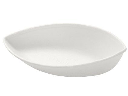 Dezertný tanier AMUSE-BOUCHE BAGASSE 30ML FOLIO WHITE