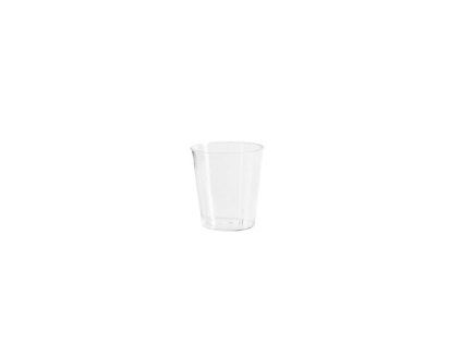 GLASSES PLASTIC 3CL CLEAR