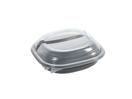 BOX VISTA PP LARGE 2-COM GREY 670/460ML