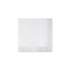 3165 obrusky 3 vrstve 24 x 24 cm biele 200 ks