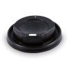 Viečko plastové čierne