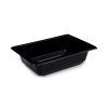 15104 miska pp hranata cerna 178 x 127 x 50 mm 600ml 100 ks