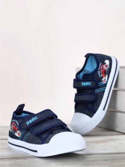 tmavomodre chlapcenske topanocky na suchy zips 22 009B navy 1