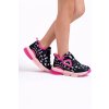 dievcenske svietiace tenisky na suchy zips utieratelne AX 111