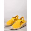 zlte damske espadrilky sandale BF 11 yellow 1