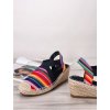 farebne damske espadrilky sandale BF 11 navy.color 2