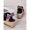 farebne damske espadrilky sandale BF 11 navy.color 6