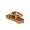 zlte damske sandale s remienkami na platforme PR984 2 YELLOW 5