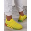 zlte damske slip on DS8833 3 yellow 3