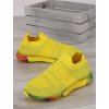 zlte damske slip on DS8833 3 yellow 5