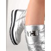 strieborne damske snehule DW 002 silver 4