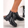 cierne damske kotnikove cizmy RT21 BLACK 2