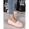 ruzove semisove espadrilky na platforme V2205 1