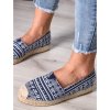 modre vzorovane espadrilky damske XX 30 blue 5