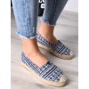 modre vzorovane espadrilky damske XX 30 blue 1